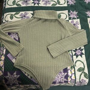 SHEIN turtle neck bodysuit